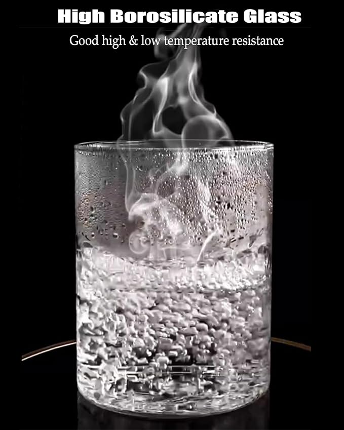 Glass Jars with Bamboo Lids 22OZ [Set of 6], Glass Canisters with Airtight Lids, Glass Food Storage Containers for Coffee, Sugar,Tea, Candies, Cookies,Best for Kitchen & Pantry