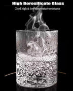 Glass Jars with Bamboo Lids 22OZ [Set of 6], Glass Canisters with Airtight Lids, Glass Food Storage Containers for Coffee, Sugar,Tea, Candies, Cookies,Best for Kitchen & Pantry