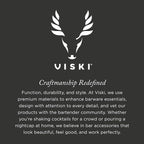 Viski Parisian Cocktail Shaker for Cold Brew Cocktails, Margarita, Espresso Martini, Contoured High Shine Polished Stainless Steel Martini Shaker, Home Bar, Bartender Gifts, 25 oz, Set of 1, Black