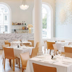 sancua 6 Pack White Tablecloth 60 x 84 Inch, Rectangle Table Cloth for 4ft Tables - Stain and Wrinkle Resistant Washable Polyester Table Cover for Dining Wedding Banquet Party Buffet Restaurant