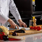 Knife Set，17 Pieces Knives Set with Block for Kitchen ，Dishwasher Safe Razor-Sharp German Stainless Steel Kitchen Knife Set with Ergonomic Handle，with Gift Box