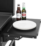 Royal Gourmet GB4000P 4 Burner Propane Gas Griddle with Hard Cover and Foldable Side Tables, 35-Inch Flat Top Grill with 766 Sq. In. Cooking Area for Backyard and Tailgating, Black