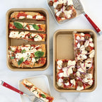 Nordic Ware Naturals Nonstick Eighth Sheet, 2 Pack