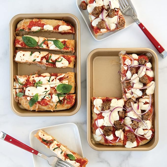 Nordic Ware Naturals Nonstick Eighth Sheet, 2 Pack