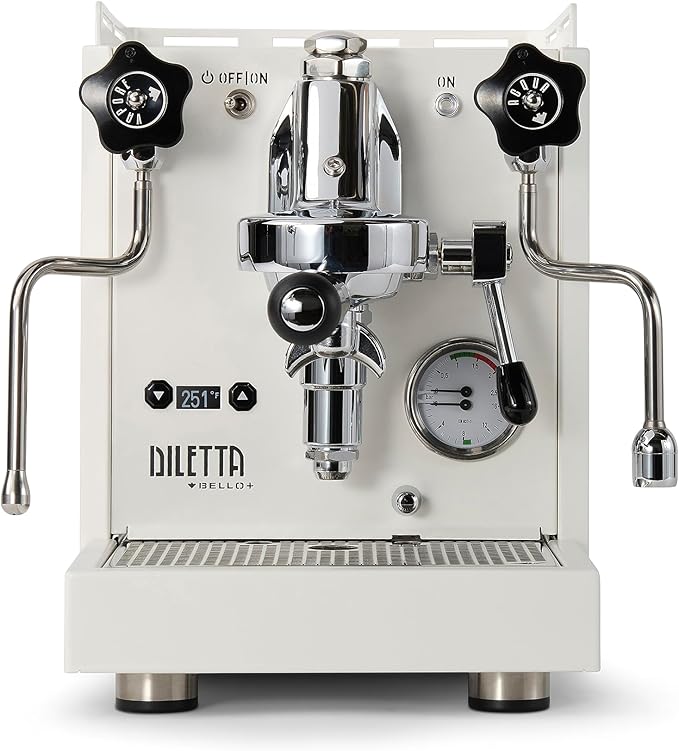 Diletta Bello+ Espresso Machine (White)