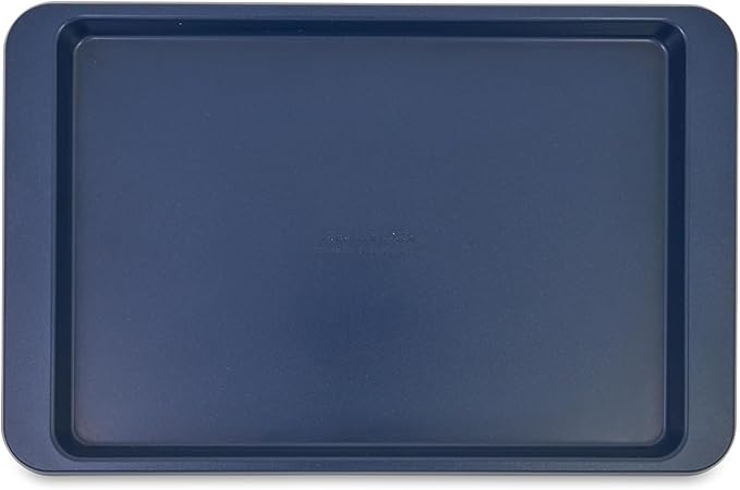 KitchenAid 9x13in Nonstick Aluminized Steel Baking Sheet, Ink Blue