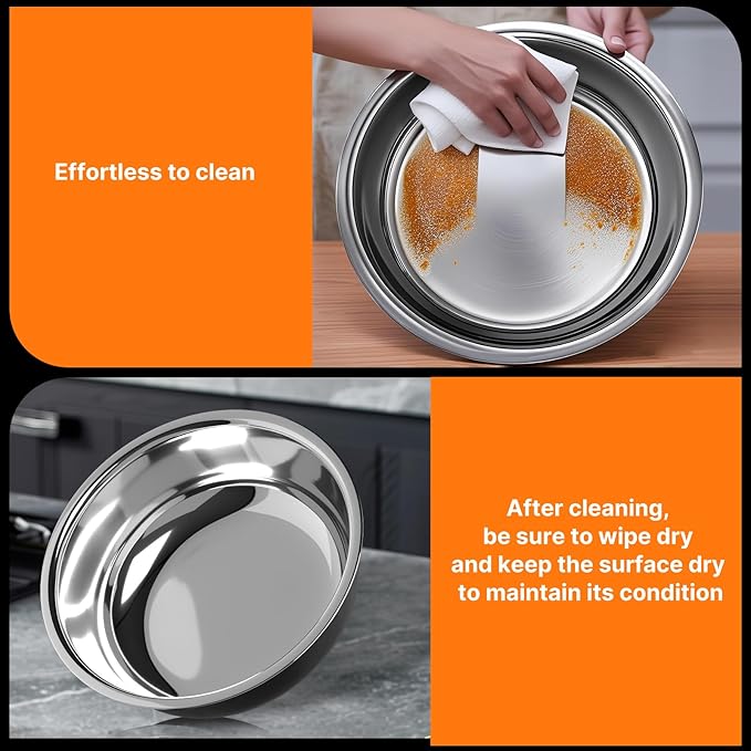 Chafing Dishes for Buffet 2Pack, 6QT Round Chafing Dish Buffet Set Stainless Steel Buffet Food Warmers Sets for Catering Events Parties Dinners with Complete Set,Gold and Silver