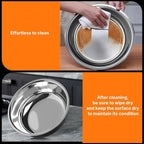 Chafing Dishes for Buffet 4 Pack, 6QT Round Chafing Dish Buffet Set Stainless Steel Buffet Food Warmers Sets for Catering Events Parties Dinners with Complete Set,Gold and Silver