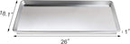 New Star Foodservice Commercial 18-Gauge Aluminum Sheet Pan and Silicone Baking Mat Set, 18 x 26 inch (Full Size)