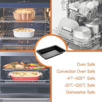 CHEFMADE Rectangle Cake Pan, Nonstick 13-Inch Loaf Pan Deep Dish Bakeware, 9.3" x 13.3" x 1.6"
