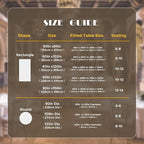 sancua Black Tablecloths for 8 Foot Rectangle Tables, 6 Pack - 60x120 Inch - Washable Fabric Cloth Table Cloth for Wedding Party, Birthday, Banquet Reception, Reusable Polyester Table Covers