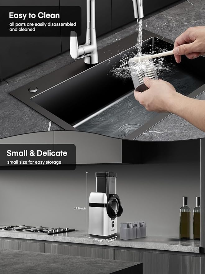 FOHERE Electric Cheese Grater, Upgraded 6-IN-1 Large Feed Chute Electric Vegetable Slicer with Different Blades and Storage Box, Cheese Shredder, Electric Slicer for Cheese, Fruits, Vegetables