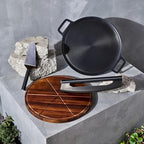 HexClad 3-Piece Pizza Steel Accessory Set