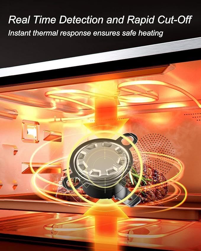 2Pcs WB24X10163 Microwaves Thermostat Thermal Fuse Fit for GE Replace 1473862 AP4339925 PS2321377 EAP2321377