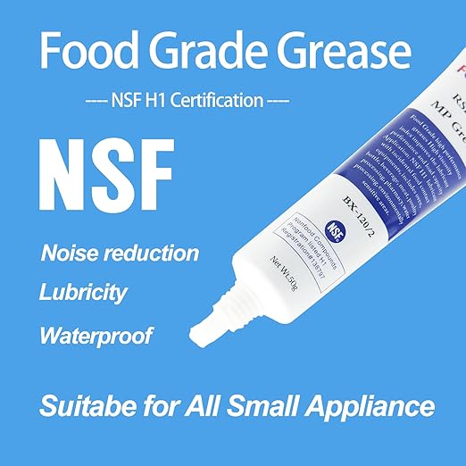 BX Food Grade Grease 1.7 oz 2 Pack - Coffee Machine Lubricant Care and Maintenance for All Espresso and Coffee Makers