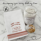 Funny Sourdough Baking Kitchen Towels, Gifts for Sourdough Bakers Tea Dish Towels for Kitchen, Baking Lover Gifts Decorative Hand Towels, 16x24 Inch Red