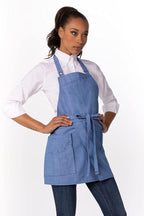 Chef Works Unisex Medford Short Bib Apron