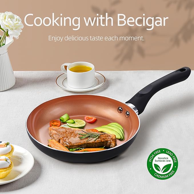 Ceramic Pots and Pans Set, 15PCS Nonstick Set Ceramic Cookware Set, Nonstick Pan Pots and Pans Set Non Stick Cookware set (With-Induction)