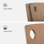 Epicurean Kitchen Series Cutting Board, 8-Inch × 6-Inch, Nutmeg