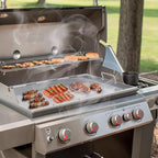 Stanbroil 6789 Full-Size Griddle Insert for Weber Genesis 400 Series Gas Grill, 4-Burner Flat Top Griddle for Weber Genesis I&II 410 415 425s 435 440, Stainless Steel