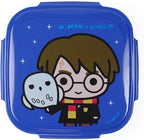 Yoobi Harry Potter X Hedwig Bento Box & Ice Pack – Fun Gift for Kids – 3 Compartment Lunch Box, Dishwasher & Microwave Safe Food & Snack Container for Kids – BPA & PVC Free, Leakproof