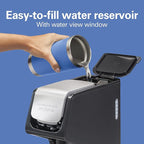 Hamilton Beach FlexBrew Single Serve Coffee Maker, Coffee Machine Compatible with Pod Packs and Grounds, Black Next Gen (49900)