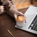 4-Oz Ceramic Espresso Cups Set - Multi-Color, Handle-Free Design for Home & Cafe | Dishwasher-Safe Stoneware Cups (Gradient Pink, 2)