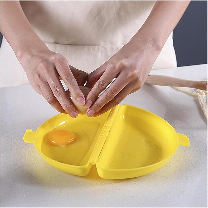 Omelette Maker, Omelette Mould, Silicone Egg Microwave Cooker, Non-Stick Egg Pan & Poacher For Breakfast Sandwiches, Non-BPA Oven/Microwave Safe Mold