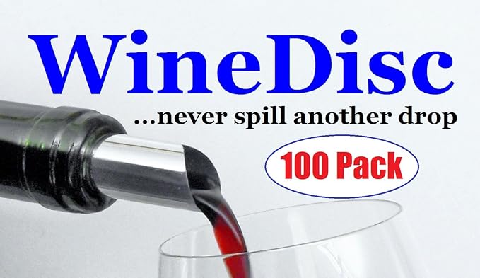 The Original Wine Disc - Drop Stopping Pour Spout (100)