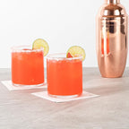 Restaurantware-Vetri 10 Ounce Old Fashioned Glasses, 6 Dishwashable Whiskey Glasses - No-Lead, Durable, Clear Glass Tumblers For Scotch, For Drinking Liquor, Cocktail, Bourbon, Cognac, And More