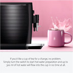 Jura E4 Automatic Coffee Machine (Piano Black) with CLEARYL Smart+ Water Filtration, 6 Cleaning Tablets and East Coast Blend Whole Bean Coffee (4 Items)