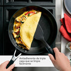 KitchenAid Hard Anodized Nonstick Frying Pans/Skillet Set, 8.25 Inch and 10 Inch, Onyx Black