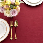 maxmill Jacquard Tablecloth Swirl Design Water Resistance Antiwrinkle Heavy Weight Soft Table Cloth for Buffet Banquet Parties Event Holiday Dinner Rectangle 60 x 84 Inch Red