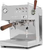 Ascaso Steel DUO PLUS Espresso Machine | PID | Programmable | Volumetric Controller | Dual Thermoblock | 120V | (Stainless Steel)