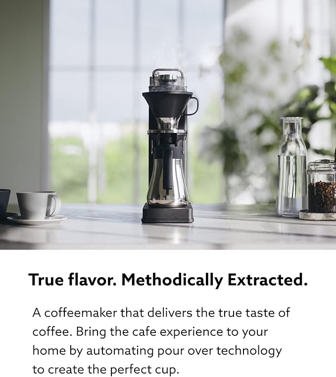 BALMUDA The Brew | Automatic Pour Over Coffee Maker | Clear Brewing Method | Precise Temperature Regulation | Three Brewing Modes: Regular, Strong, Iced | Compact Design | US Version