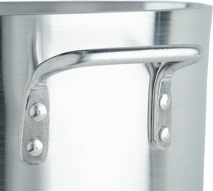 Winco 6.0mm Aluminum Stock Pot, 32-Quart