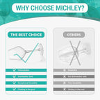 MICHLEY Unbreakable Stemmed Wine Glass 100% Tritan Plastic Dishwasher available Glassware 15 oz, Set of 8
