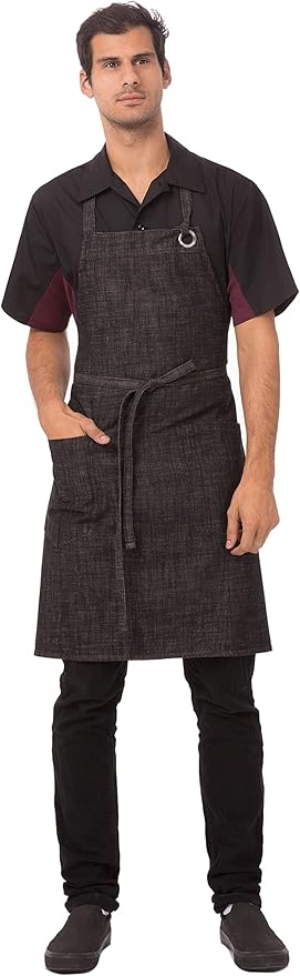 Chef Works Unisex Corvallis Bib Apron