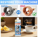 Coffee Machine Descaling Solution 16.9 oz (4 Uses)– Universal Descaler Cleaner Compatible with Keurig,Nespresso,Breville,Delonghi, Ninja - Espresso Coffee Maker Cleaning Solution