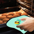 Cute Tropical Fruits Pot Holders Set of 2 Kitchen Heat Resistant Potholders for Microwave Cooking Baking Oven End Dishes and BBQ Gifts for Women