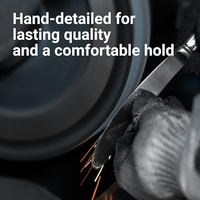 Essen Flatware Set for 6, 30-Piece Silverware Set, Premium 18/10 Stainless Steel Utensils with Mirror Finish, Modern Silverware for Daily Use, Hosting, or Housewarming Gifts