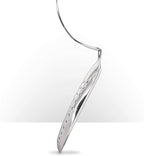 Bent Handle Julep Strainer - Stainless Steel Commercial Cocktail Strainer Piña Barware (One Strainer, Polished Finish)