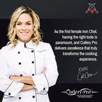 CatCora Melon Baller, Professional 18/8 Stainless Steel Dual Blades 22/30-MillimeterFor Melon Balls and Garnishes, Ergonomic Soft-Grip Handle