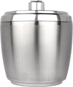 Silver Stainless Steel Cocktail Shaker and Bar Equipment | Silver Ice Bucket