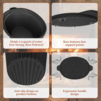 Wood Stove Steamer, Cast Iron Humidifier for Wood Stove, Cast Iron Steamer Pot, Trivet, Lattice Top, Pre-Seasoned, Fireplace Humidifier Cookware Set, All Seasons Cookware Set.