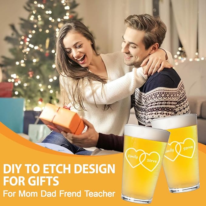 Pint Glasses Set of 6-16 oz Drinking Glasses, Beer Glasses, Tall Glass Cups for Cocktails, Juice & Water - Heavy Duty, Durable, Dishwasher Safe - Perfect for Home, Bar & Kitchen Use