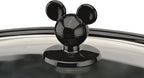Disney DCM-502 Mickey Mouse Oval Slow Cooker with 20-Ounce Dipper, 5-Quart, Red/Black