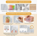 2 Pack White Wall Mount Key Hook Holder - No Drill Key Rack & Coat Hooks for Kitchen, Living Room, Office, Bathroom