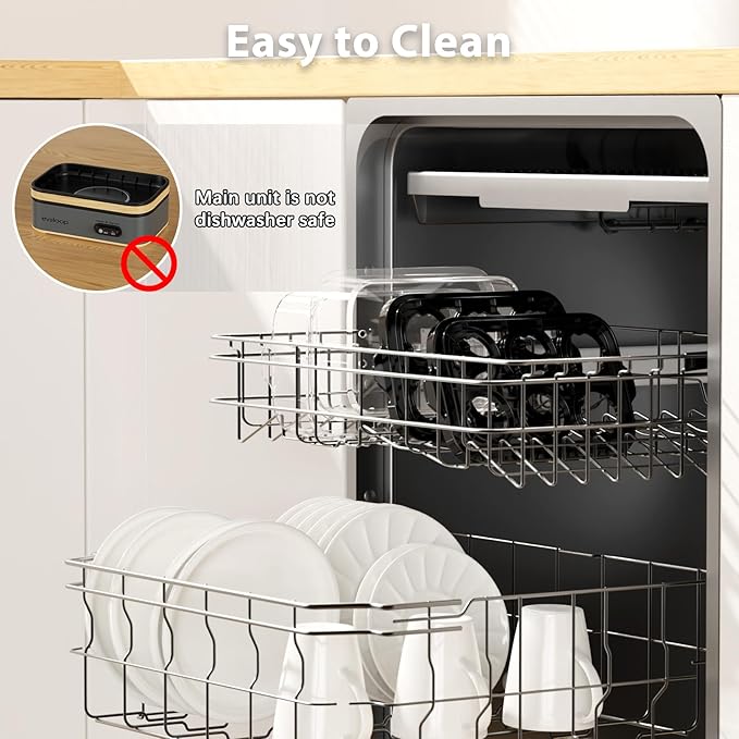 Evoloop Rapid Egg Cooker Electric 12 Eggs Capacity, Soft, Medium, Hard Boiled, Poached, Omelet Maker Egg Poacher & Vegetable Steamer, BPA Free Tray(Grey)