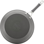 Circulon Radiance Hard Anodized Nonstick Frying / Fry Pan Set / Skillet Set - 8.5 Inch, 10 Inch, and 12.25 Inch , Gray